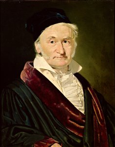 Portrett av Carl Friedrich Gauss, 1840